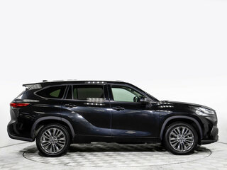 2025 Toyota Highlander IV (XU70), чёрный, 4698000 рублей, вид 3