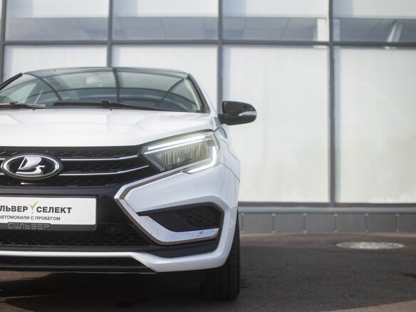 2023 Lada (ВАЗ) Vesta I Рестайлинг (NG), белый, 1110000 рублей - вид 9