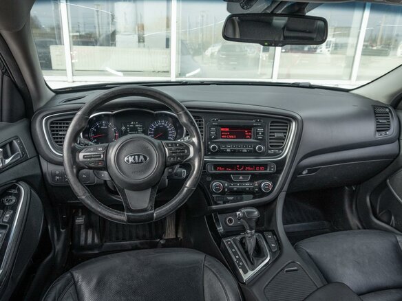 2014 Kia Optima III Рестайлинг, чёрный, 989999 рублей - вид 6