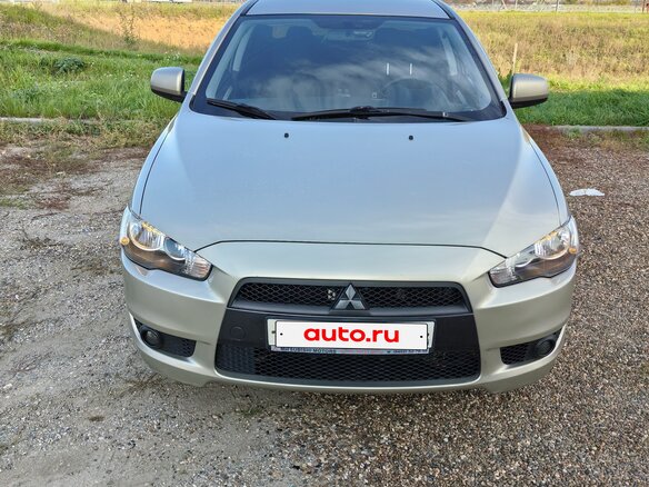 2008 Mitsubishi Lancer X, бежевый, 620000 рублей - вид 7