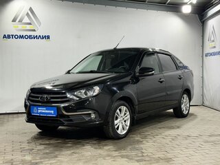 2019 Lada (ВАЗ) Granta I Рестайлинг, чёрный, 719000 рублей, вид 1