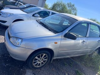 2008 Lada (ВАЗ) Kalina I, серебристый, 175000 рублей, вид 2