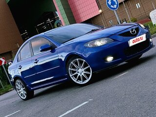 2007 Mazda 3 I (BK) Рестайлинг, синий, 648000 рублей, вид 2