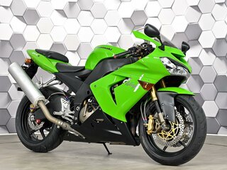 2005 Kawasaki ZX-10R Ninja, зелёный, 777000 рублей, вид 1