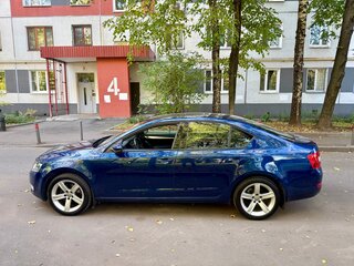 2014 Skoda Octavia III (A7), синий, 1195000 рублей, вид 2