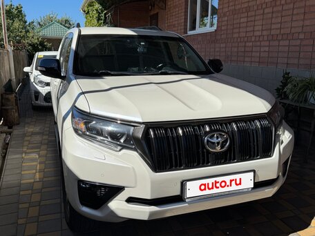 2021 Toyota Land Cruiser Prado 150 Series Рестайлинг 3, белый, 6200000 рублей, вид 1