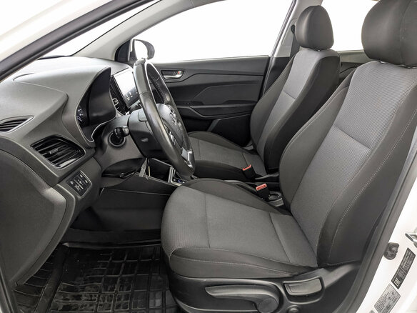 2021 Hyundai Solaris II Рестайлинг, белый - вид 18