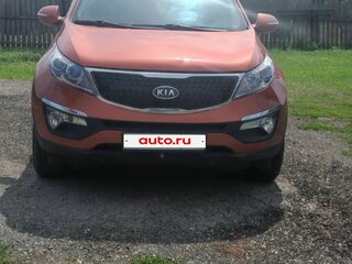 2013 Kia Sportage III, оранжевый, 1350000 рублей, вид 3