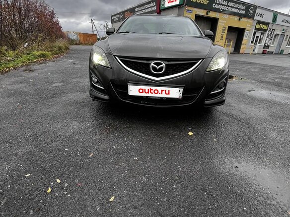 2011 Mazda 6 II (GH) Рестайлинг, коричневый - вид 1