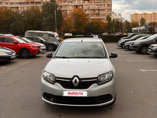2014 Renault Logan II, серебристый, 900000 рублей, вид 2