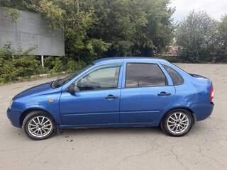 2007 Lada (ВАЗ) Kalina I, синий, 185000 рублей, вид 4