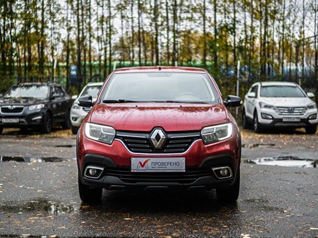 2018 Renault Logan Stepway II Рестайлинг, красный, 999000 рублей, вид 3