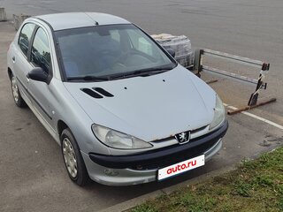 2002 Peugeot 206, серебристый, 130000 рублей, вид 1