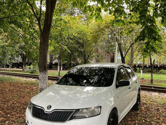 2016 Skoda Rapid I, белый, 595000 рублей