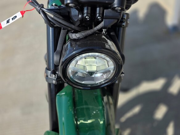 2022 Triumph Scrambler, зелёный - вид 12
