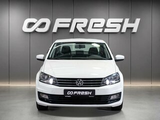 2017 Volkswagen Polo V Рестайлинг, белый, 1200000 рублей, вид 3