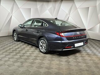 2021 Hyundai Sonata VIII (DN8), синий, 2100000 рублей, вид 4