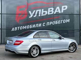 2013 Mercedes-Benz C-Класс 180 III (W204) Рестайлинг, серебристый, 1470000 рублей, вид 4