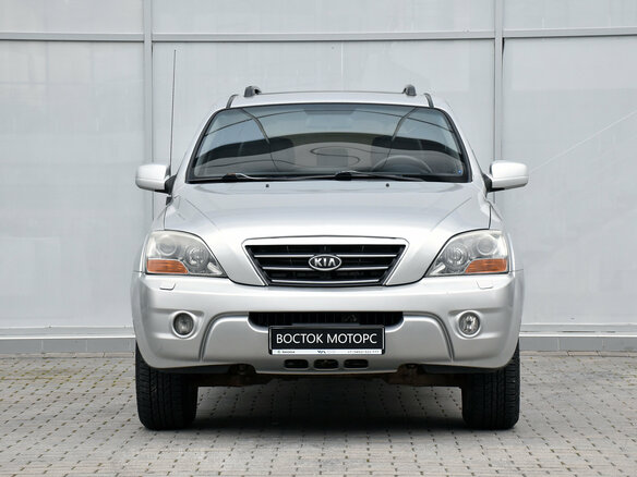 2009 Kia Sorento I Рестайлинг, серебристый, 845000 рублей - вид 3
