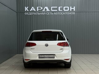 2013 Volkswagen Golf VII, белый, 878000 рублей, вид 4