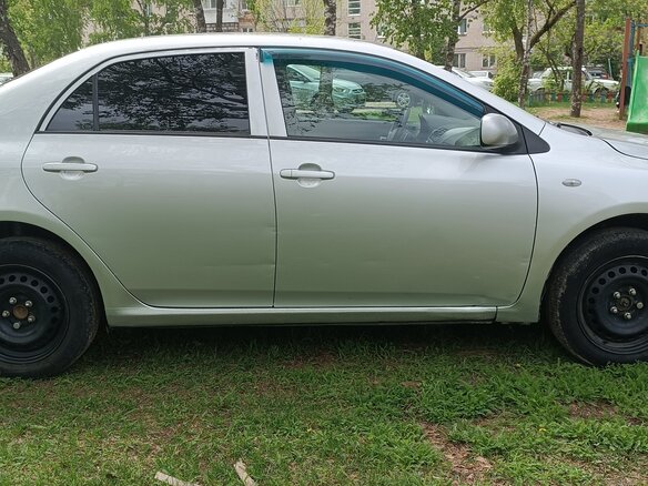 2007 Toyota Corolla AMT X (E140, E150), серебристый, 490000 рублей - вид 6