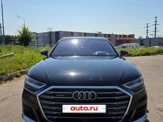 2020 Audi A8 50 TDI IV (D5), чёрный, 5550000 рублей, вид 3