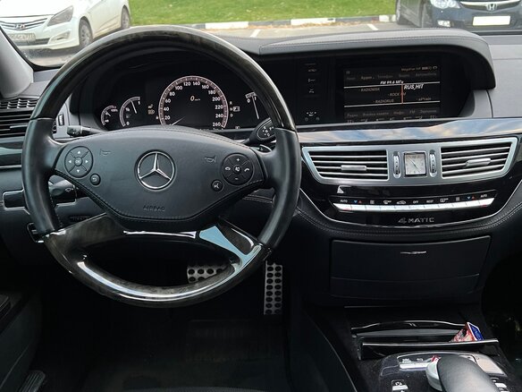 2012 Mercedes-Benz S-Класс 350 Long V (W221) Рестайлинг, чёрный, 2000000 рублей - вид 8