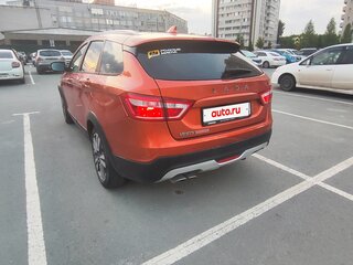 2021 Lada (ВАЗ) Vesta SW Cross I, оранжевый, 1100000 рублей, вид 4