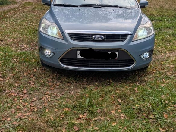 2008 Ford Focus II Рестайлинг, серый, 680000 рублей - вид 2