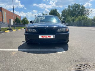 2002 BMW 3 серии N42 316i IV (E46) Рестайлинг, чёрный, 510000 рублей, вид 2