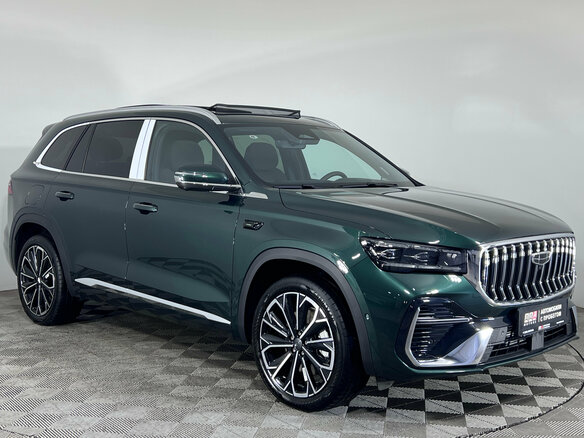 2026 Geely Monjaro (Xingyue L) I Рестайлинг 2 (China Market), зелёный, 4299000 рублей
