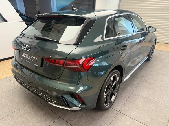 2026 Audi A3 Sportback 35 TFSI IV (8Y) Рестайлинг, зелёный, 4050000 рублей - вид 4
