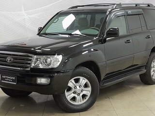 2004 Toyota Land Cruiser 100 Series Рестайлинг 1, чёрный, 1773000 рублей, вид 2