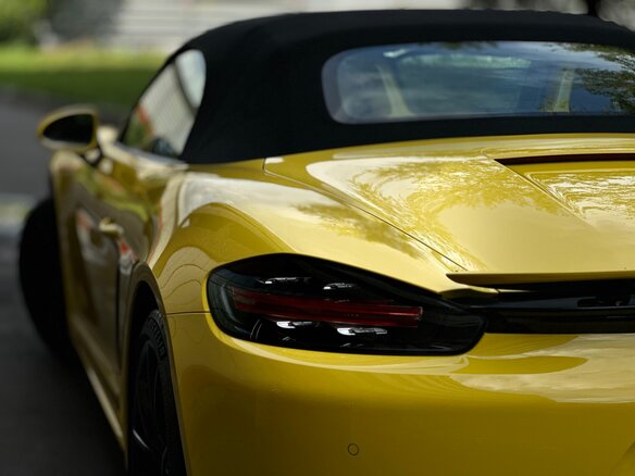 2019 Porsche Boxster IV 718 (982), жёлтый, 6200000 рублей - вид 10