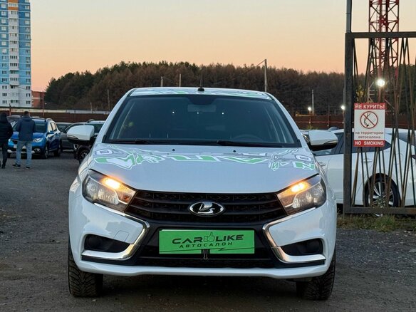 2017 Lada (ВАЗ) Vesta I, белый, 730000 рублей - вид 5