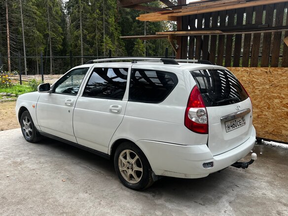 2011 Lada (ВАЗ) Priora I, белый, 190000 рублей - вид 7