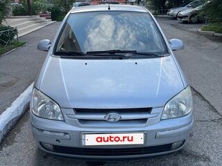 2005 Hyundai Getz I Рестайлинг, серебристый, 630000 рублей, вид 2