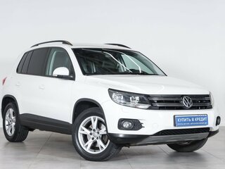 2012 Volkswagen Tiguan I Рестайлинг, белый, 1449000 рублей, вид 1