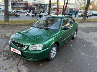 2007 Hyundai Accent ТагАЗ II, зелёный, 360000 рублей, вид 5