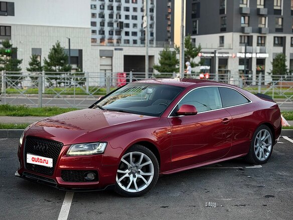 2008 Audi A5 I (8T), пурпурный - вид 1