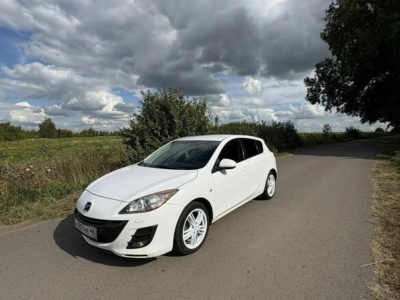 2011 Mazda 3 II (BL), белый, 950000 рублей - вид 4