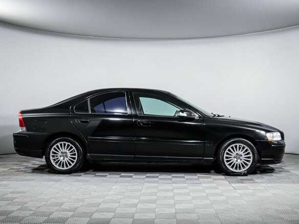 2007 Volvo S60 I Рестайлинг, чёрный, 499000 рублей - вид 3