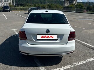 2019 Volkswagen Polo V Рестайлинг, белый, 1365000 рублей, вид 3