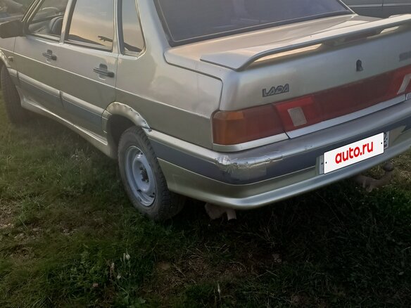 2006 Lada (ВАЗ) 2115, серебристый, 105000 рублей - вид 3