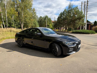 2020 BMW 4 серии 420i G22, G23, G26, чёрный, 4900000 рублей, вид 1