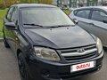 2016 Lada (ВАЗ) Granta I, чёрный, 270000 рублей - вид 1