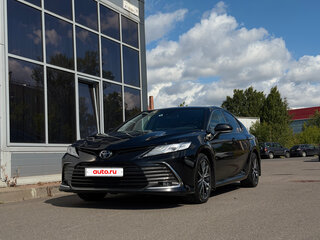 2021 Toyota Camry VIII (XV70) Рестайлинг, чёрный, 3300000 рублей, вид 5