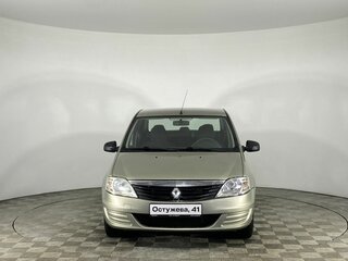 2011 Renault Logan I Рестайлинг, бежевый, 455000 рублей, вид 2