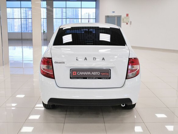 2023 Lada (ВАЗ) Granta I Рестайлинг, белый, 862000 рублей - вид 7