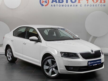 2014 Skoda Octavia III (A7), белый, 1122000 рублей, вид 1